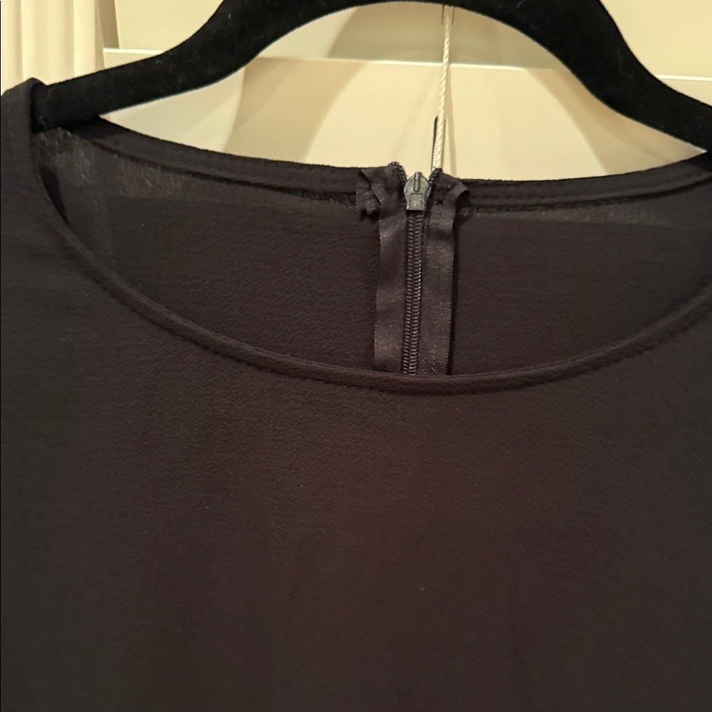 Amazon Black Ruffle Mini Dress - Picture 4 of 9